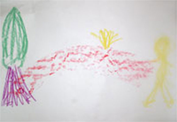 גשר שמוביל מדמות לעץ